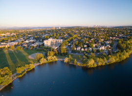 Green Lake Seattle neighborhood featuring lake, trails, and local businesses