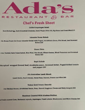 Ada’s Restaurant & Bar