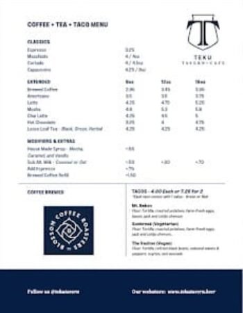 TeKu Tavern + Café