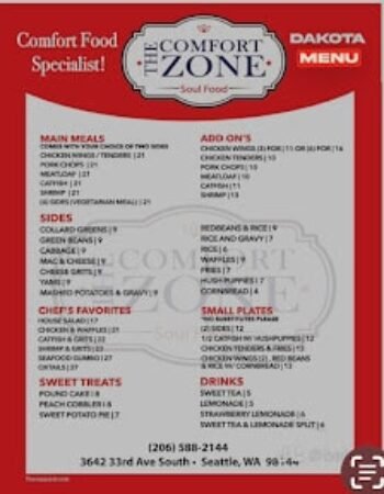 The Comfort Zone Restaurant